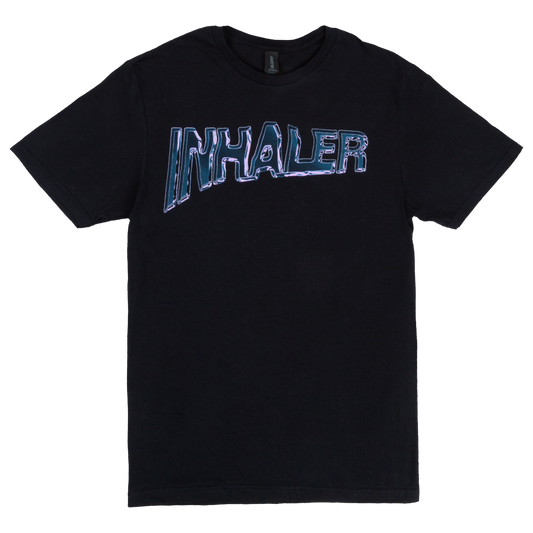 Black Chrome Logo Tee