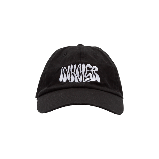 Black Chrome Logo Dad Hat